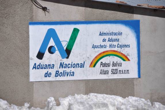 Uma das mais altas aduanas do mundo!